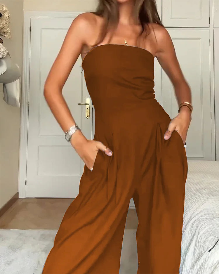 VALERIE | Elegant Off-Shoulder Jumpsuit