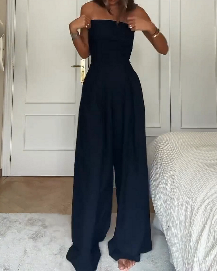 VALERIE | Elegant Off-Shoulder Jumpsuit