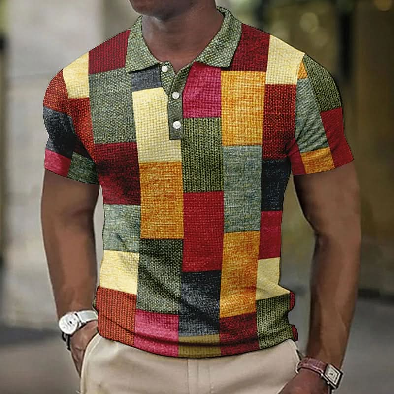 ALVARO | Stylish Multi-Color Polo Shirt