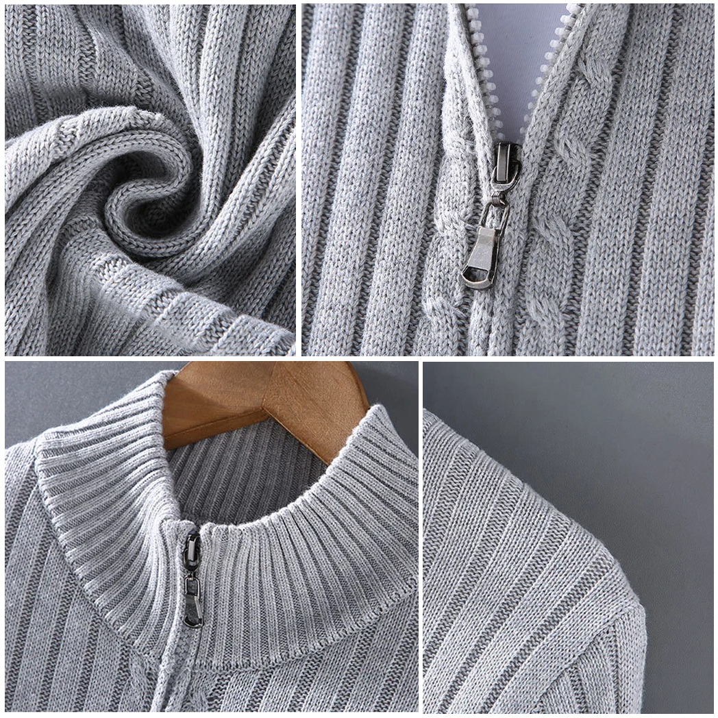 ROBY | Casual zip-up cardigan