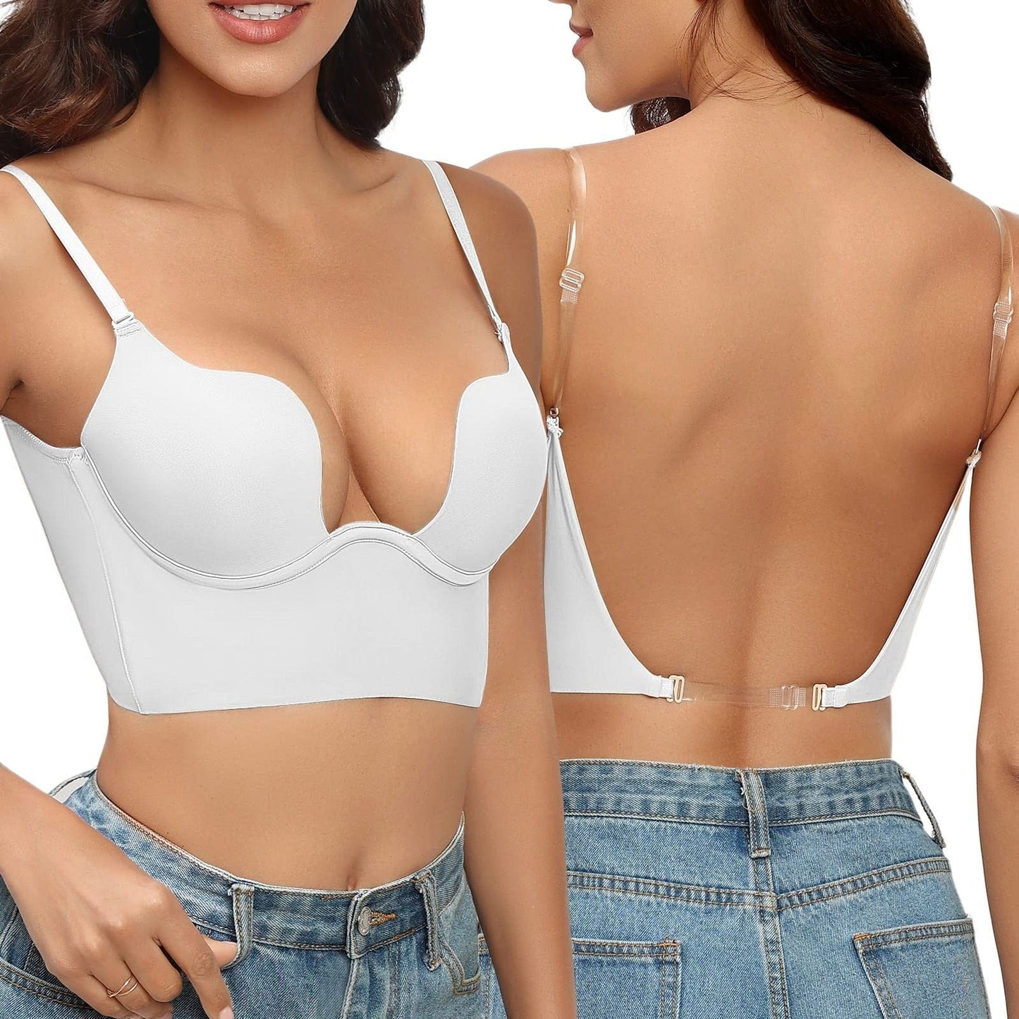 NAOMI | Comfortable backless bra