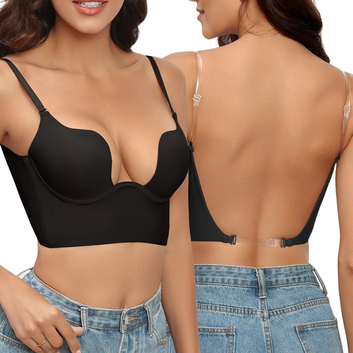 NAOMI | Comfortable backless bra