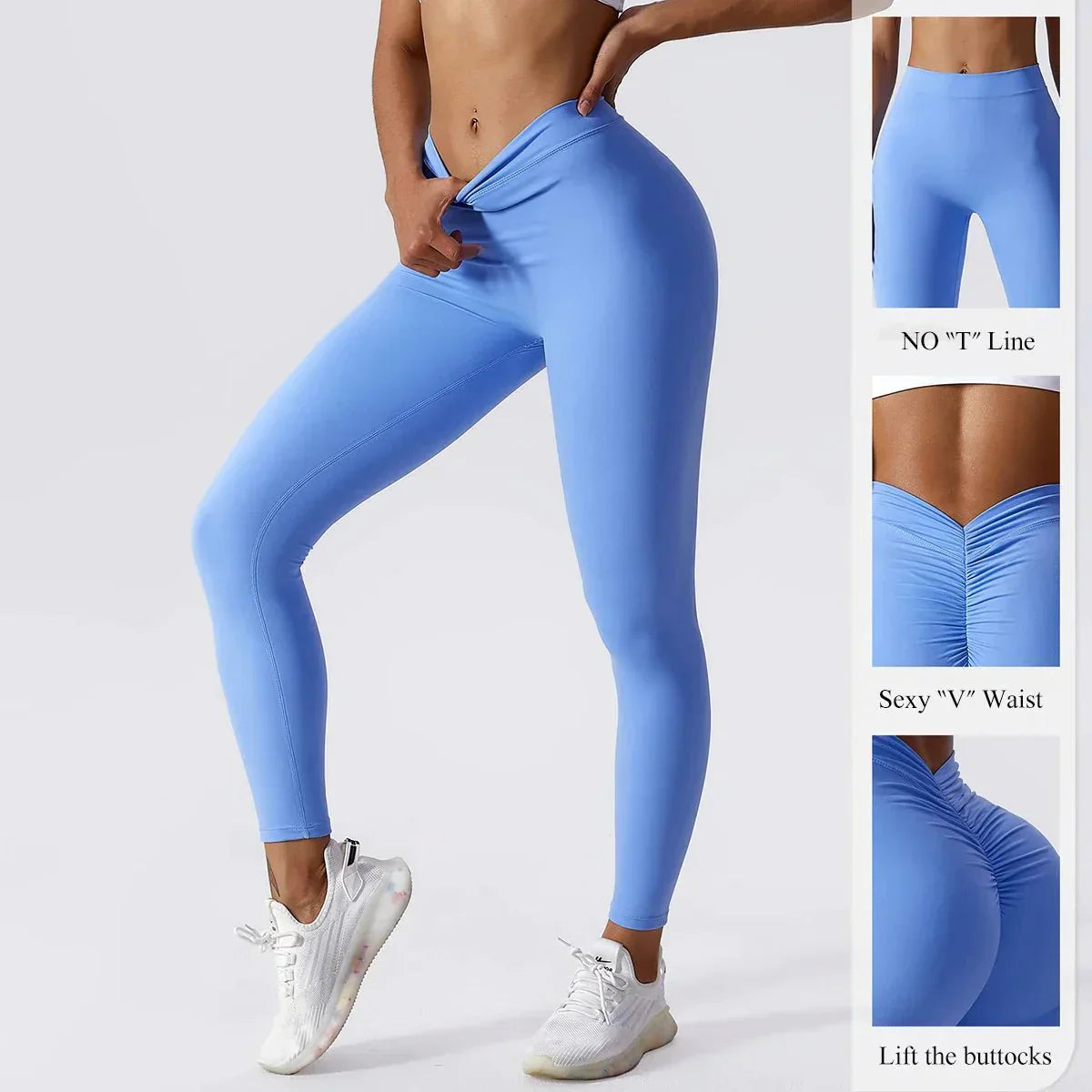 YUSA | Scrunch compression leggings for yoga and fitness