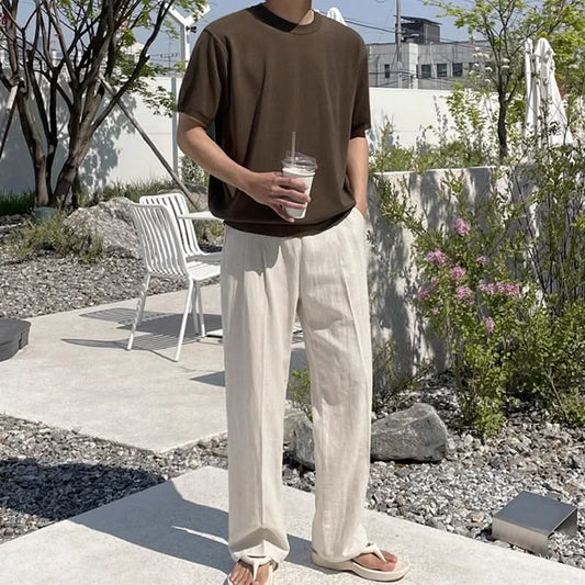 BRUCE | Summer Comfort Loose-Fit Pants for Men