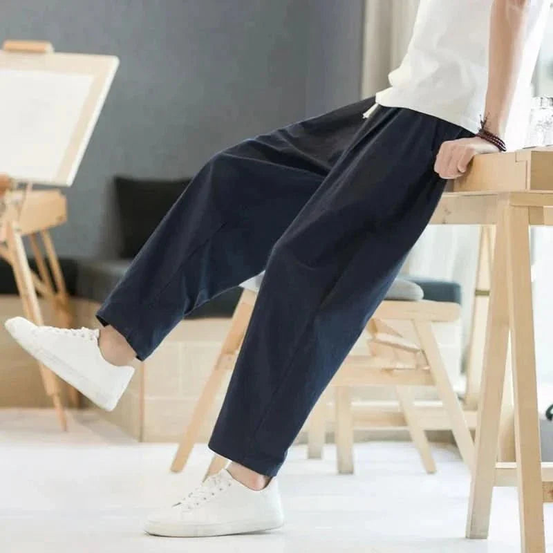 BRUCE | Summer Comfort Loose-Fit Pants for Men