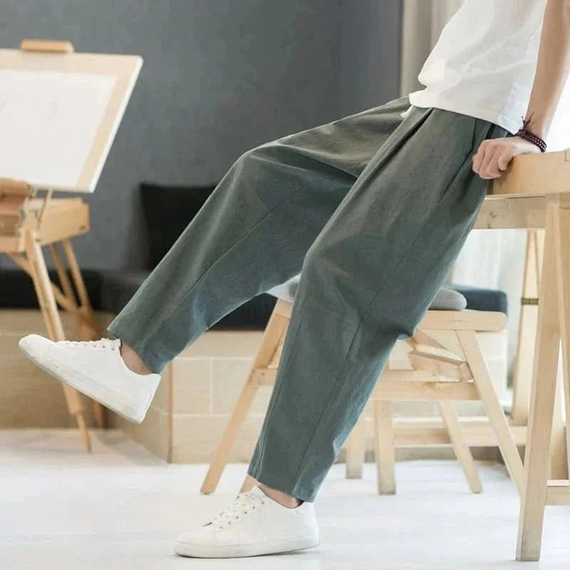 BRUCE | Summer Comfort Loose-Fit Pants for Men